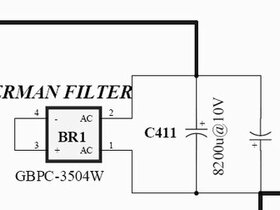 Schaltplan Netzfilter