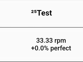 Waxwing Phono DSP RPM33 Test - Technics SL-QX300