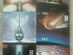 Kitaro-LPs von Gramavision (audiophile Pressungen)